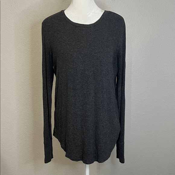 Athleta Tops - Athleta Revive Long Sleeve TShirt Gray Size Small